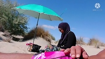 Caught Exposing Myself At The Beach In Front Of A Muslim Man!