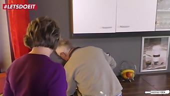 German Granny Gets Intimate With Neighbor In Letsdoit Video