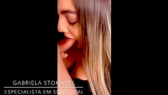 Gabriela Stokweel Receives Expert Oral Pleasure Until Climax - Book Your Appointment Now