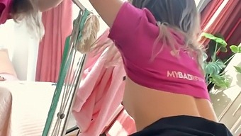 Real And Homemade Couple'S Selfie Sex With Intense Orgasm