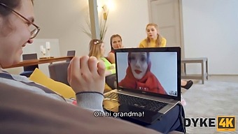 Lesbische Inhoud In High Definition Van De Best Beoordeelde Kleinzoon